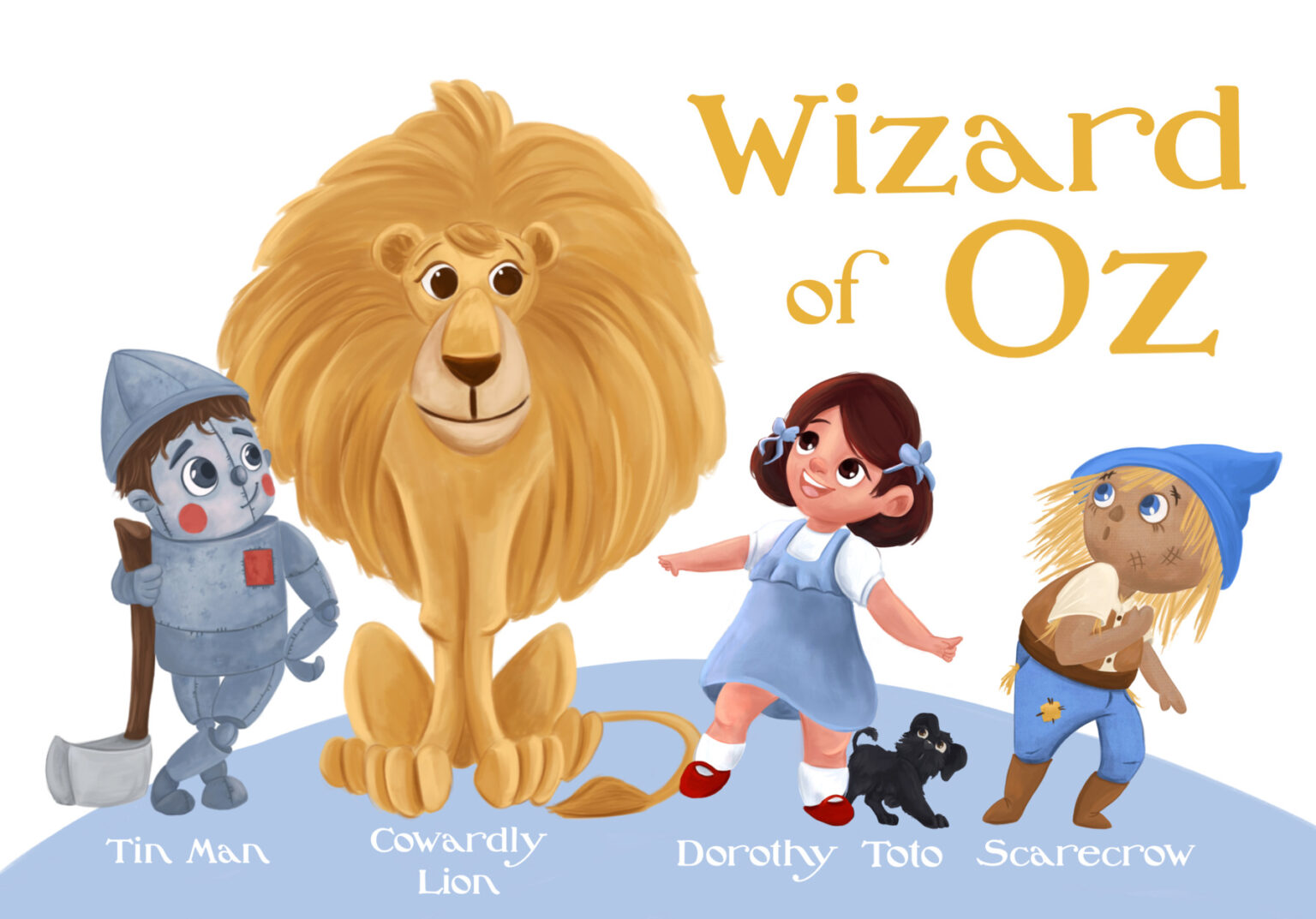 wizard of Oz illustration