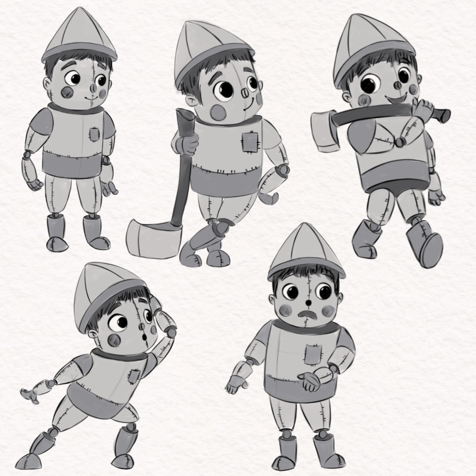 wizard of oz character design