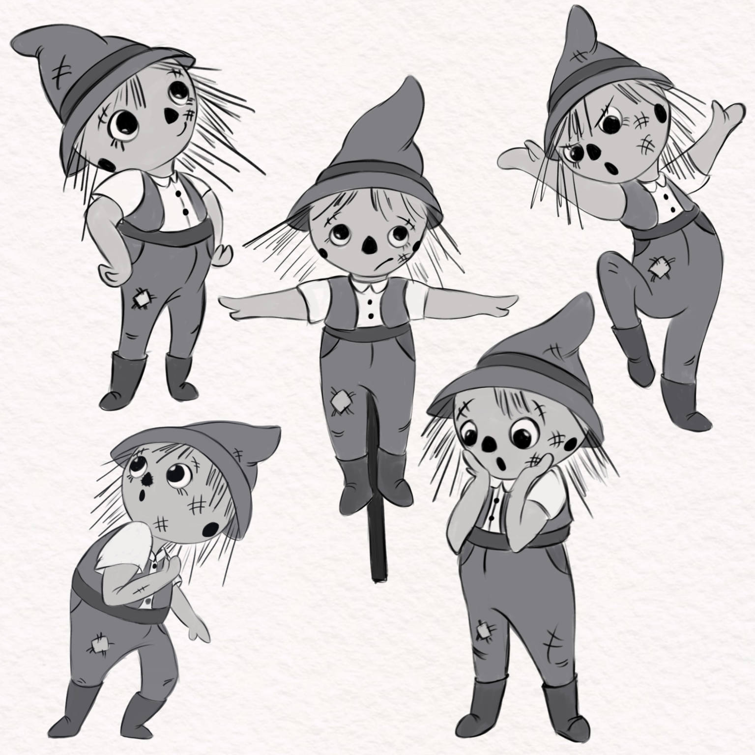 wizard of oz character design