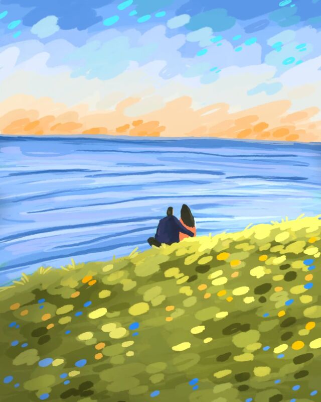 31/100 A simple one. Just the two of us. 💙

digitalpainting #photoshop #dailyart #sketchbook #illustrationoftheday #digitalillustration #illustrations #artoftheday  #illustrator  #editorialillustration  #freelancinglife #freelancer #freelancerillustrator #womenofillustration  #artlover #inspirational #reading
#womeninspiringwomen
